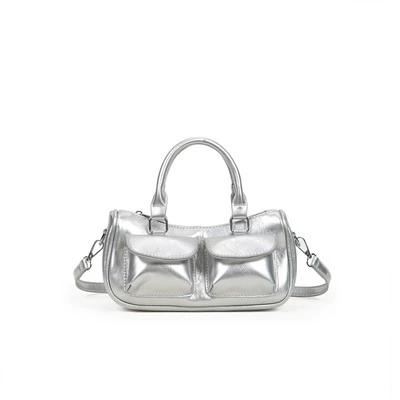Beg Crossbody Mini Perak